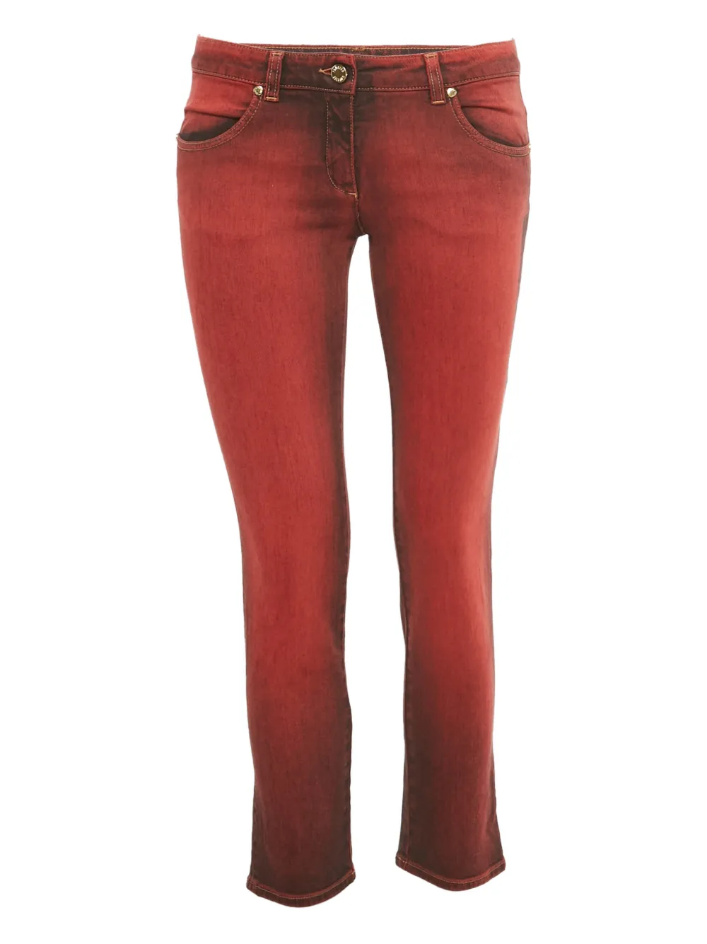 Roberto Cavalli Vintage jean à coupe skinny - Rouge Roberto Cavalli Vintage jean à coupe skinny - Rouge