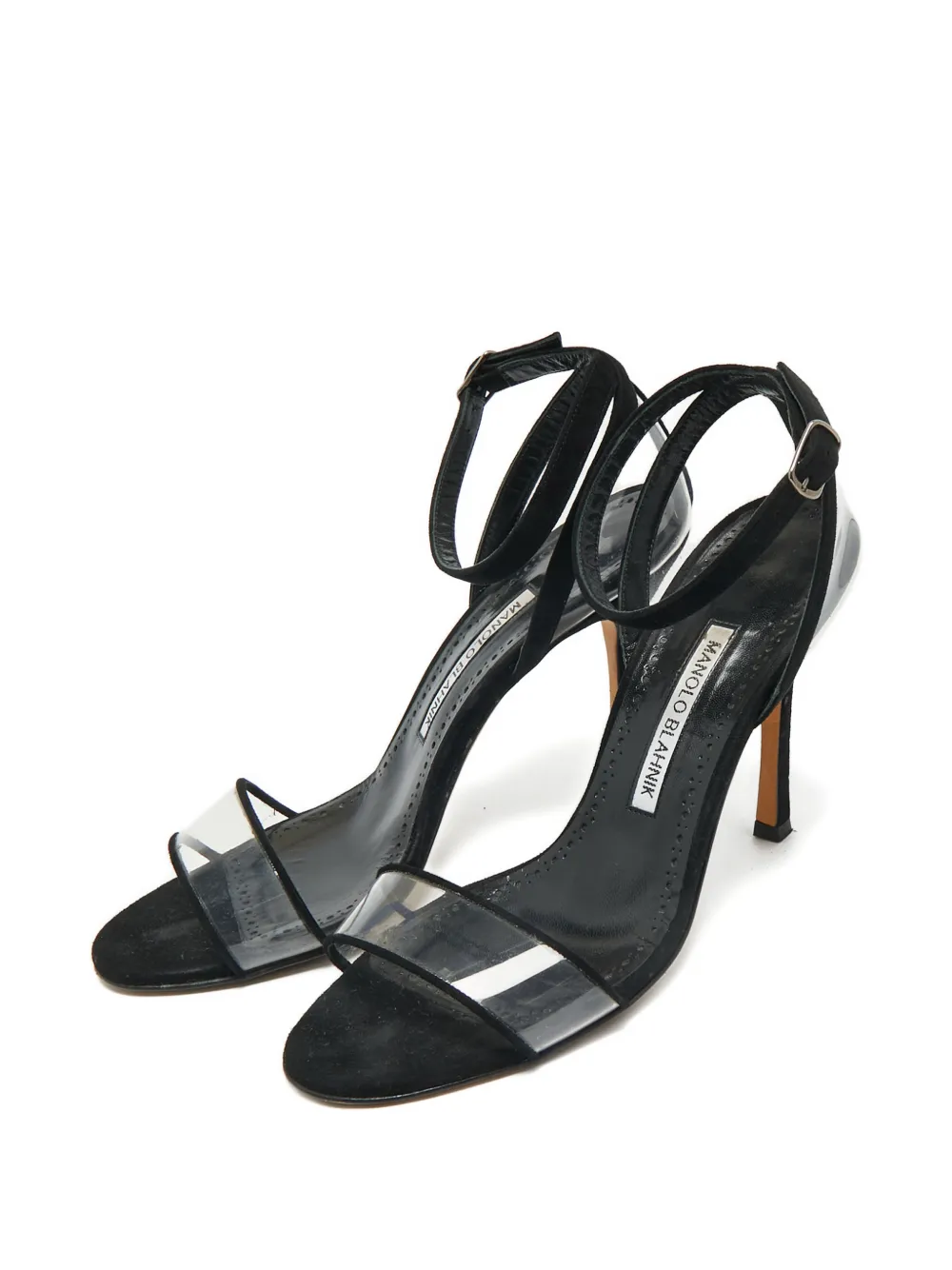 Manolo Blahnik ankle-strap sandals - Wit