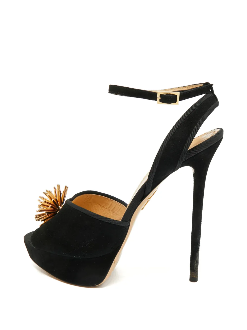 Charlotte Olympia Sandali Orbital Pomeline - Nero