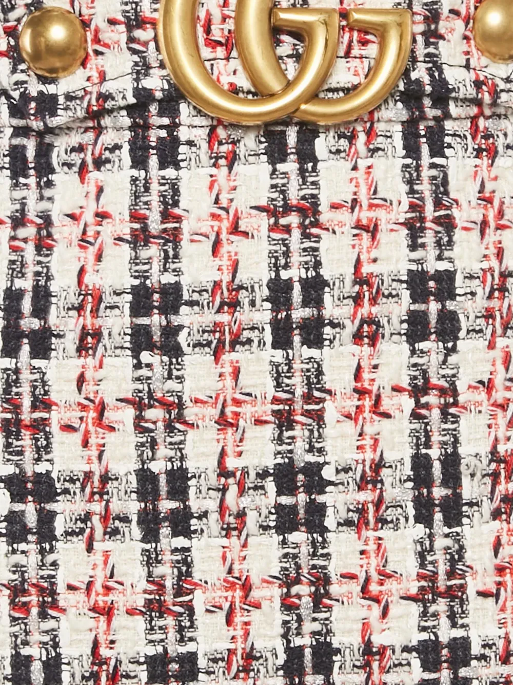 Gucci Pre-Owned Double G midi skirt - Wit