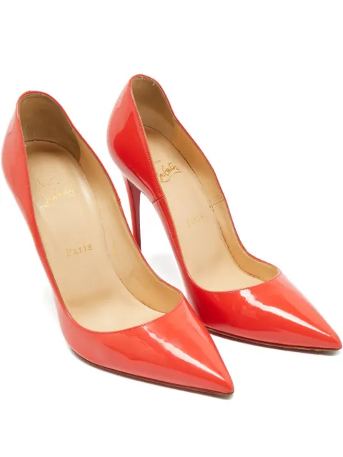Christian Louboutin Pre-Owned Pigalle Follies patent-leather pumps