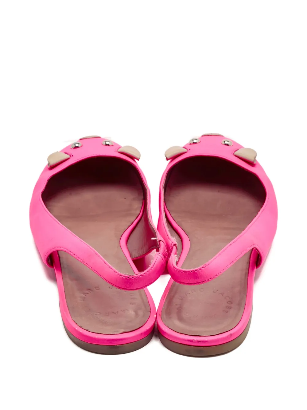 Marc By Marc Jacobs Mouse detail pumps - Roze