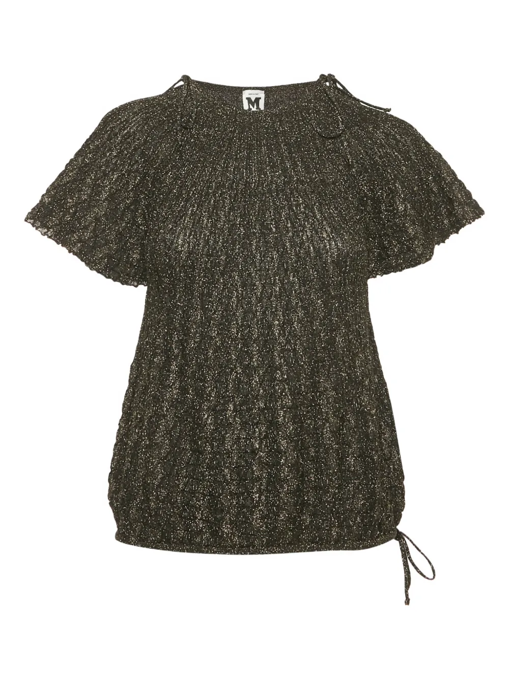 Missoni Pre-Owned lurex-knit top - Nero