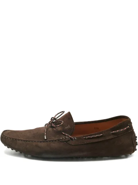 Tod's City Gommino suede loafers