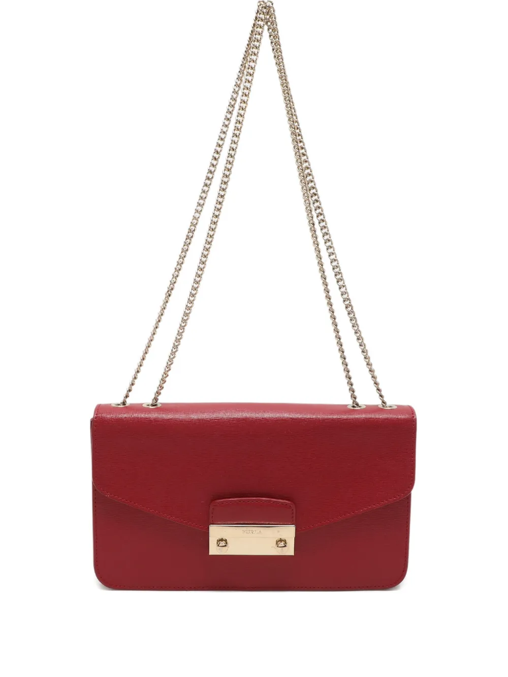 Furla Borsa a spalla Metropolis in pelle - Rosso