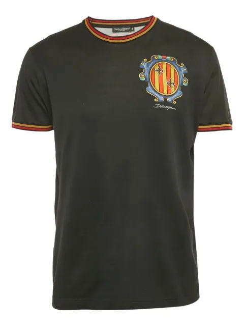 Dolce & Gabbana Pre-Owned 50 print cotton T-shirt