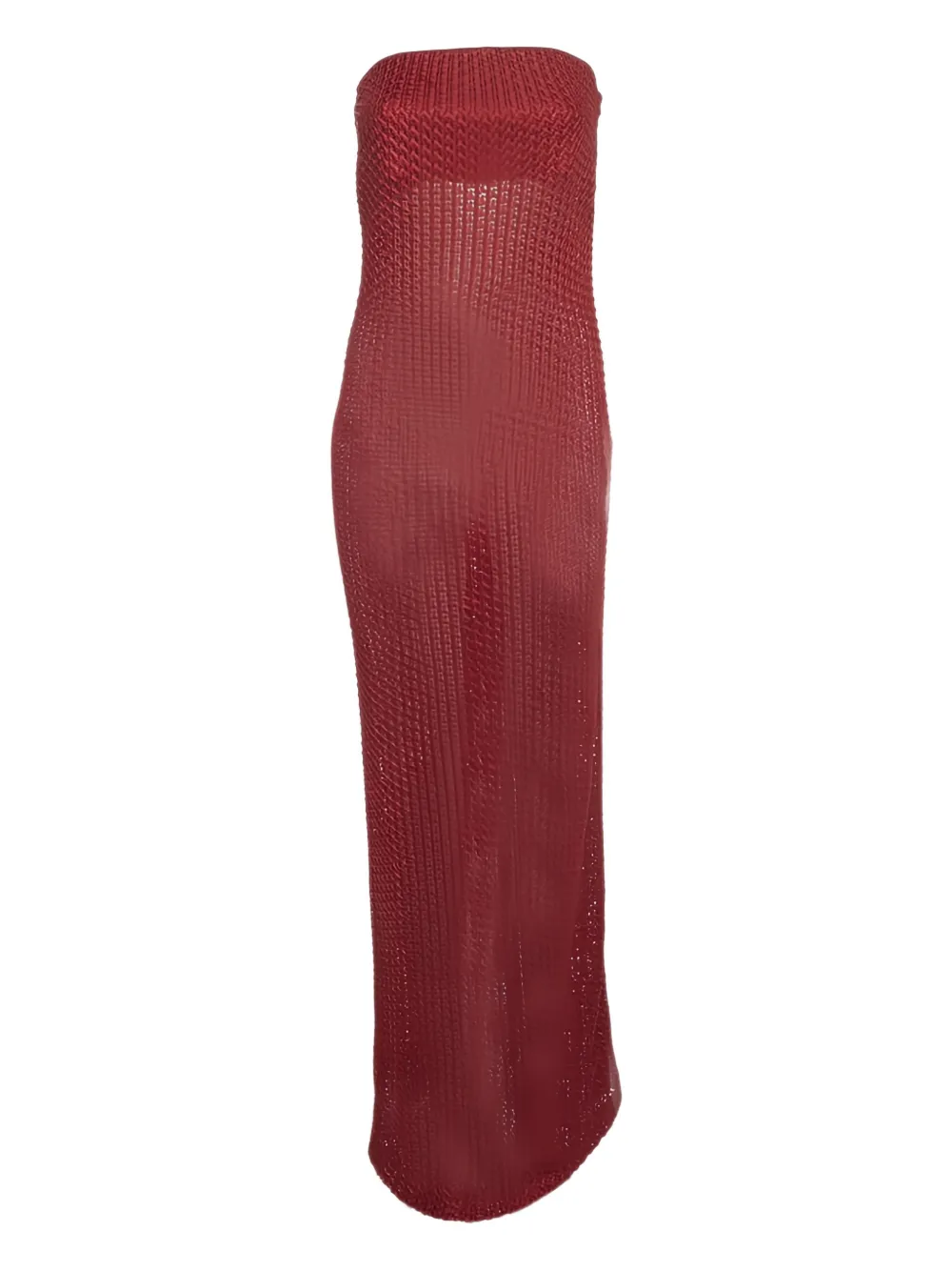 Missoni Pre-Owned strapless crochet maxi dress - Red