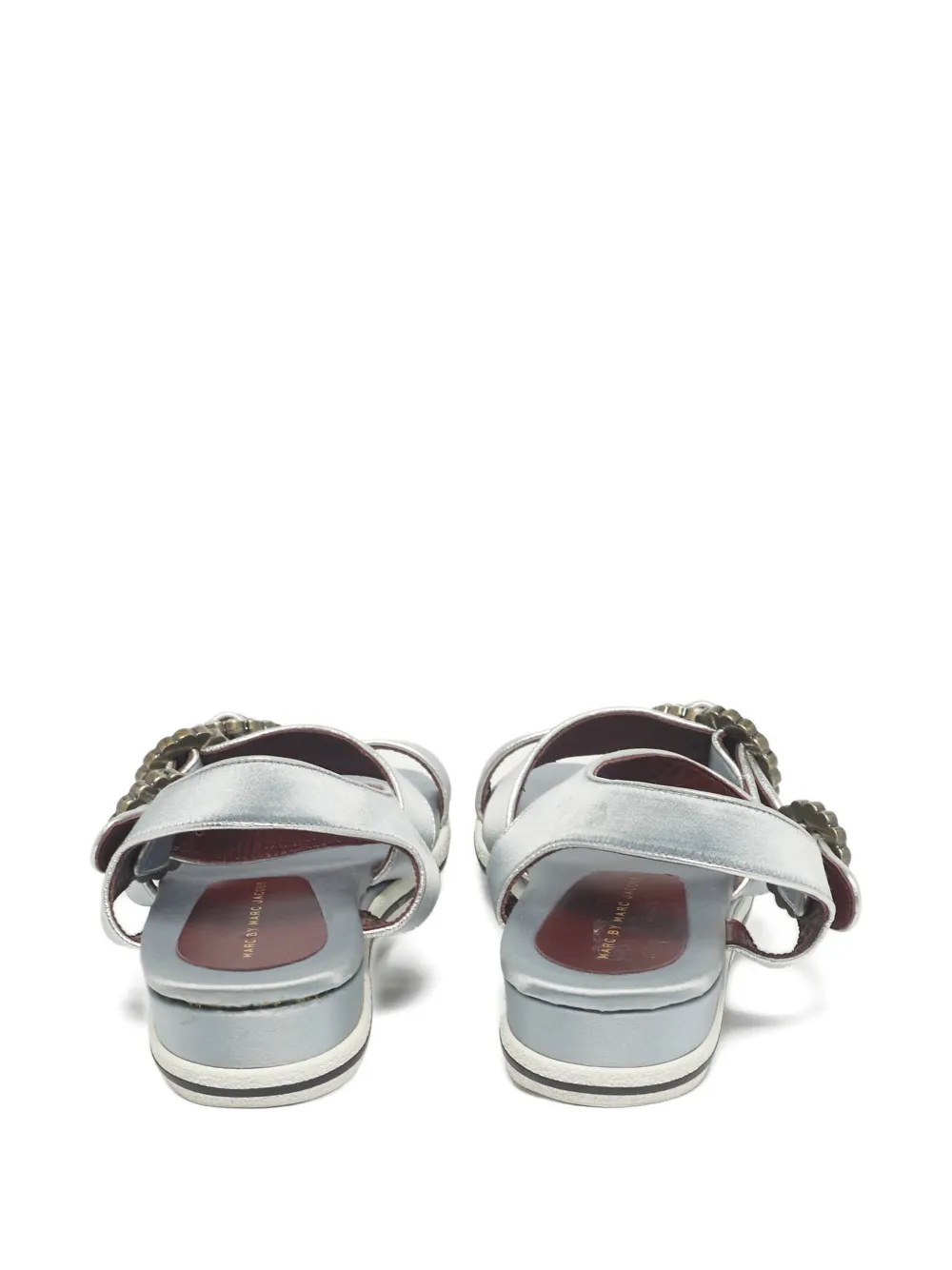 Marc By Marc Jacobs crystal-embellished sandals - Grijs