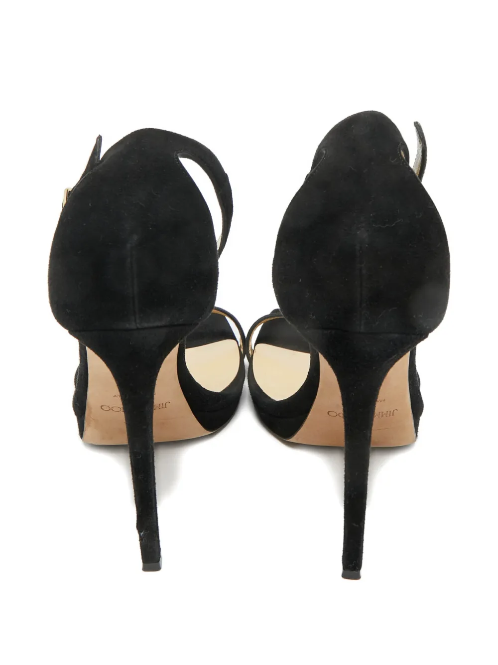 Jimmy Choo Pre-Owned Alva ankle-strap sandals - Zwart