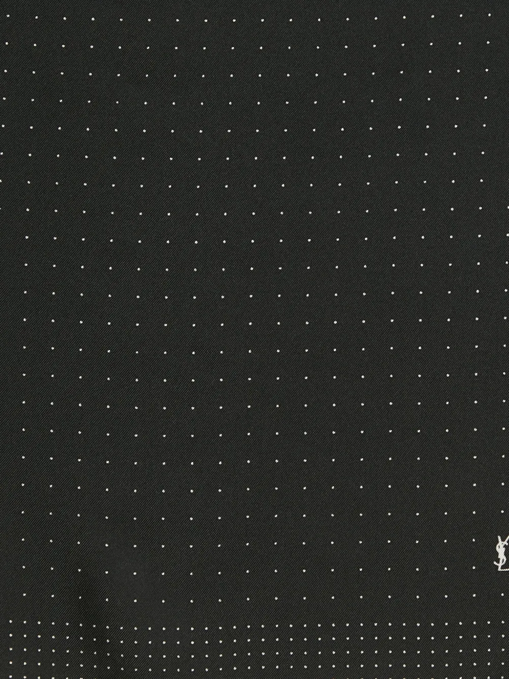 Saint Laurent Pre-Owned dots silk pocket square handkerchief | Image 2
