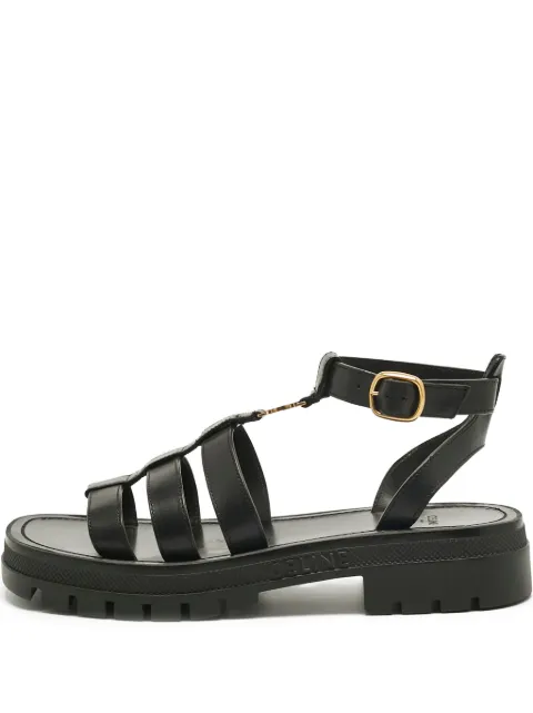 Celine Pre-Owned Clea leather sandals