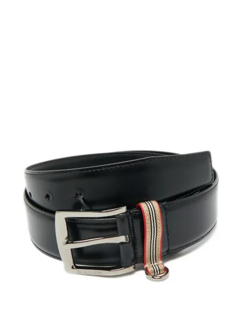 Burberry Pre-Owned Cintura in pelle con fibbia