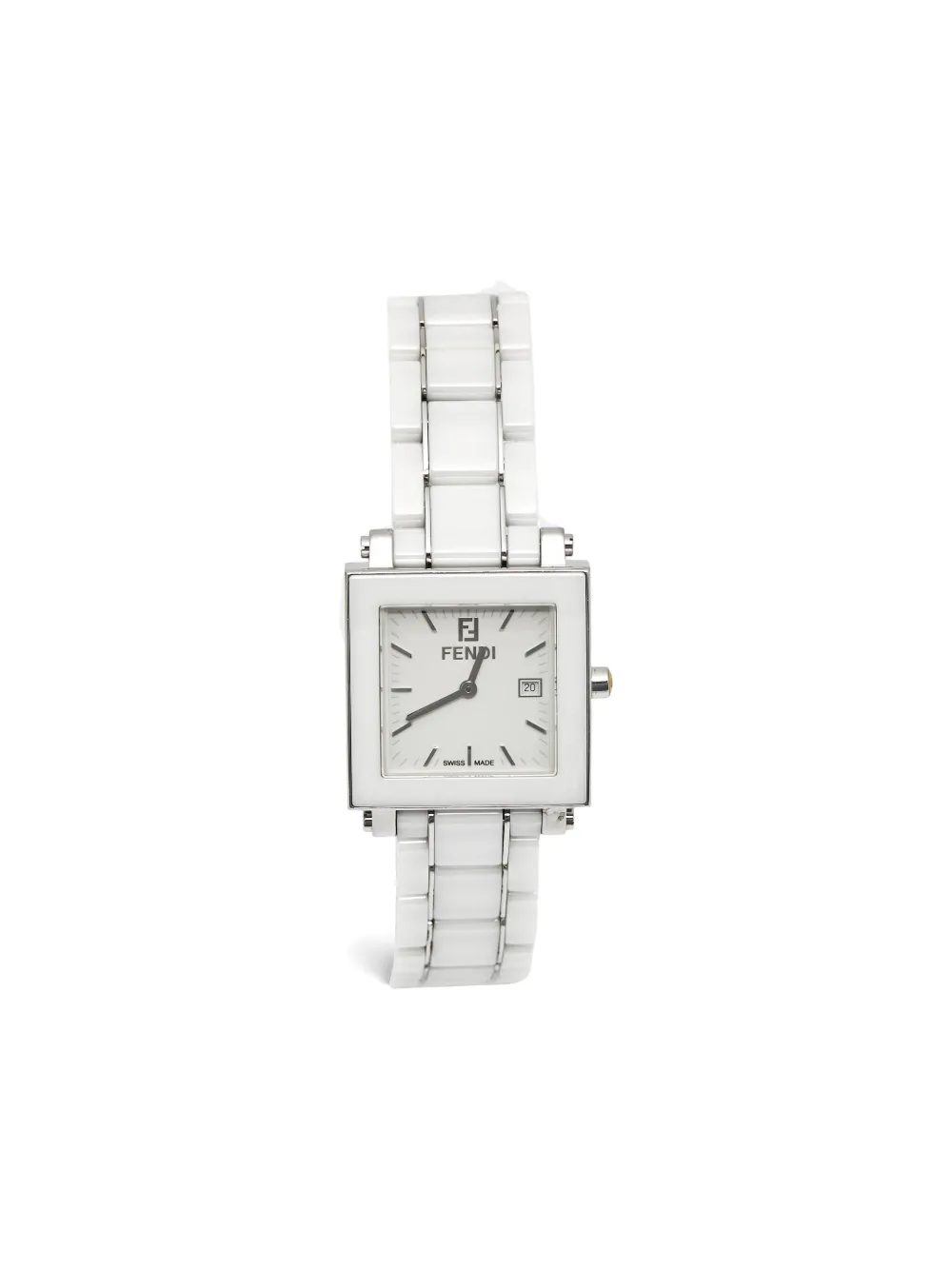 Fendi Pre-Owned Orologio Quadro - Bianco