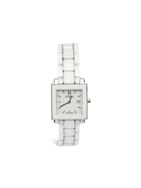 Fendi Pre-Owned Quadro 30mm watch