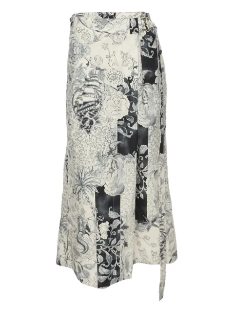 Etro Pre-Owned falda de algodón