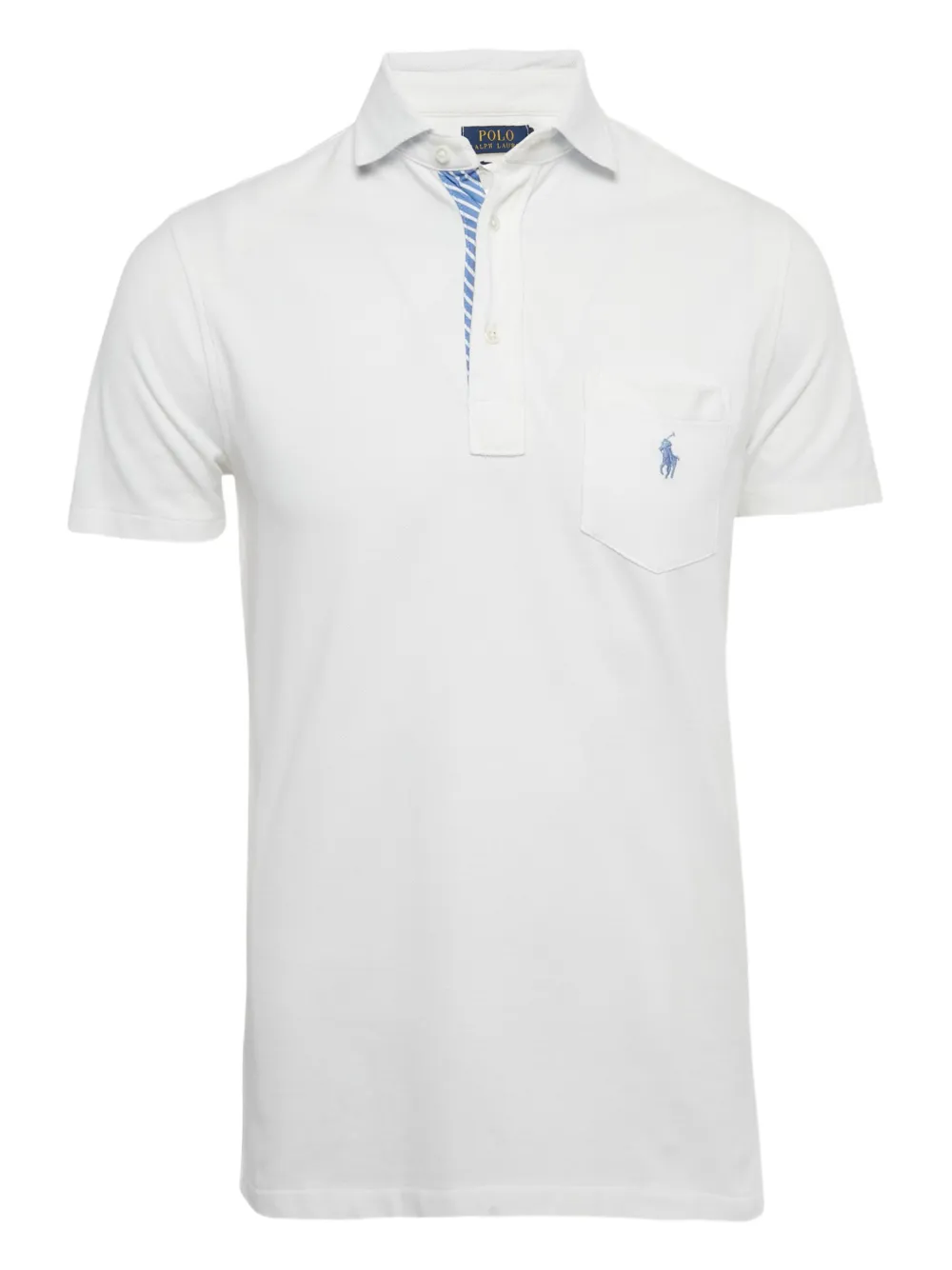 Polo Ralph Lauren slim-fit pocket polo shirt - Bianco