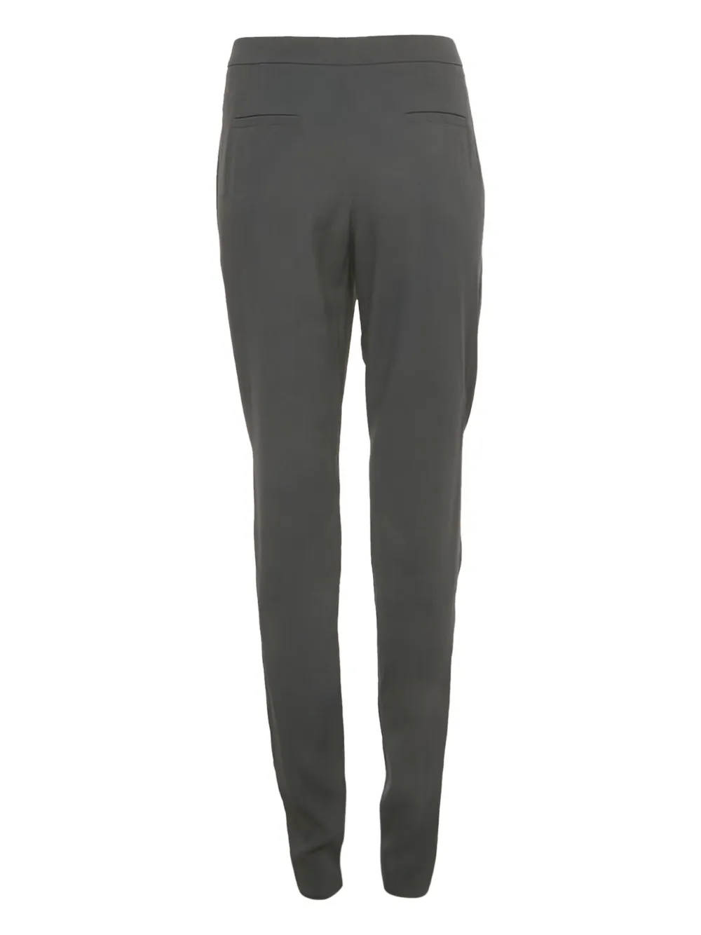 Emporio Armani Pre-Owned crepe tailored trousers - Blauw