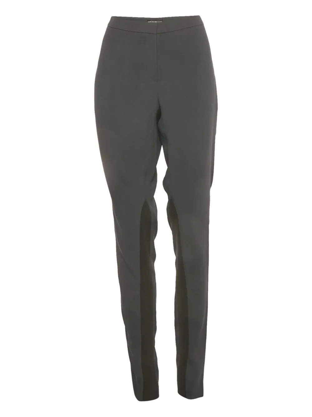 Emporio Armani Pre-Owned pantalon de tailleur en crêpe - Bleu