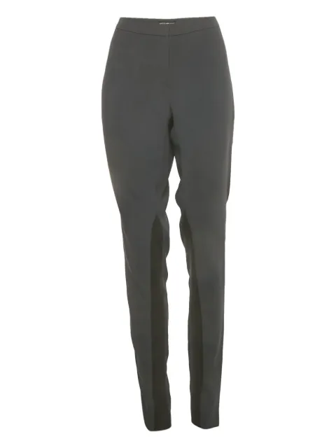 Emporio Armani Pre-Owned crepe tailored trousers