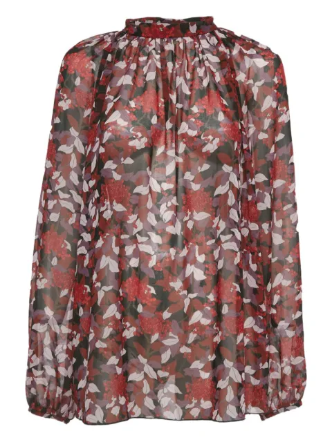 Giamba floral-print blouse