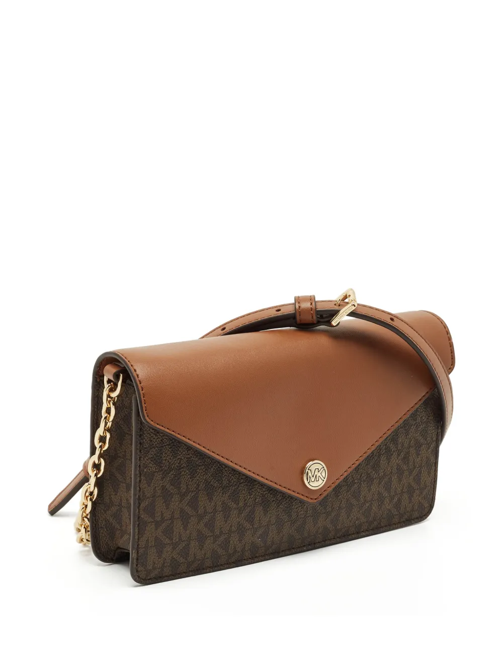 Michael Kors Vintage monogram mini bag - Marrone