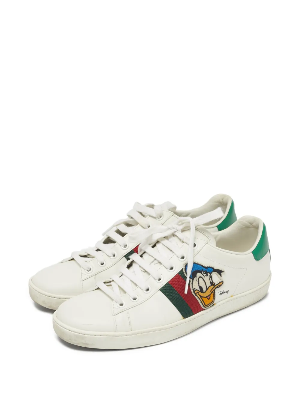 Gucci Pre-Owned tenis con detalle Web en colaboración con Disney | Image 2