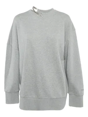 アティコ THE ATTICO 21SS Kenna スエット シャツ 長袖 S The Attico スウェットシャツ | グレー | FARFETCH JP
