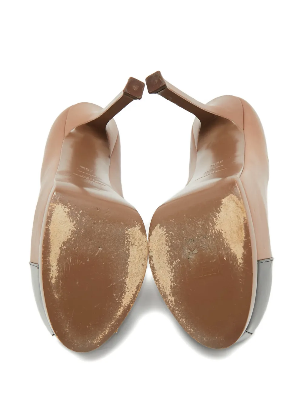 Saint Laurent Pre-Owned Tribtoo platform pump - Bruin