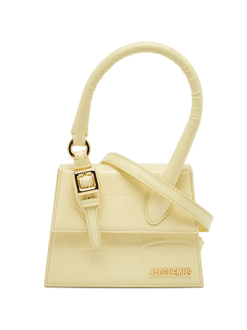 Jacquemus Pre-Owned Le Chiquito leather tote bag - Giallo