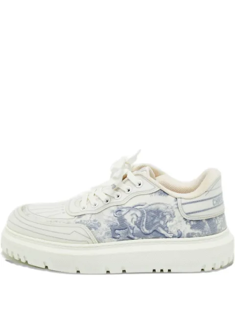 Christian Dior Pre-Owned Dior Addict logo sneakers