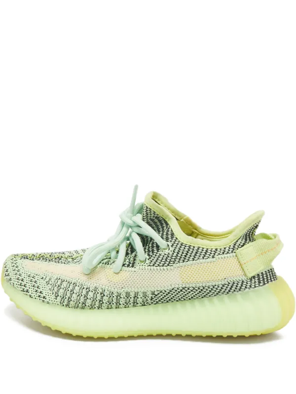 Adidas Yeezy 350 V2 Yeezreel lace-up Sneakers | Green | FARFETCH BH