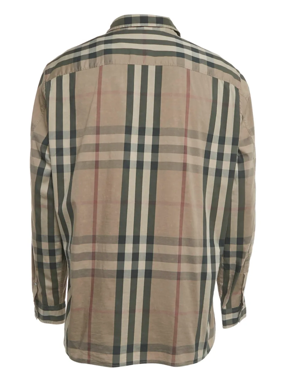 Burberry Pre-Owned check button shirt | Image 2