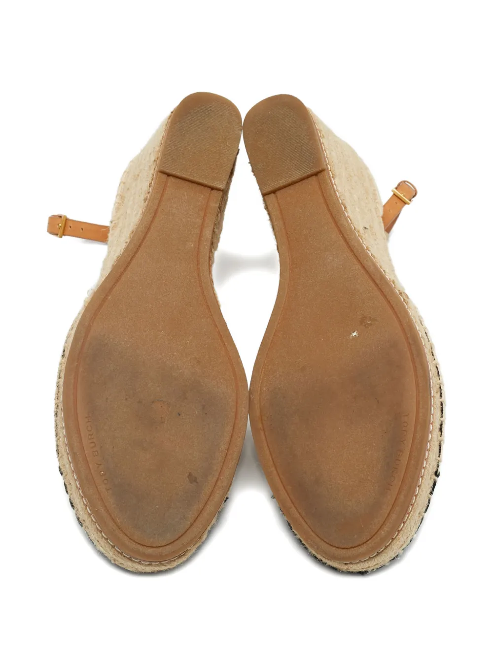 Tory Burch canvas leather espadrilles - Beige