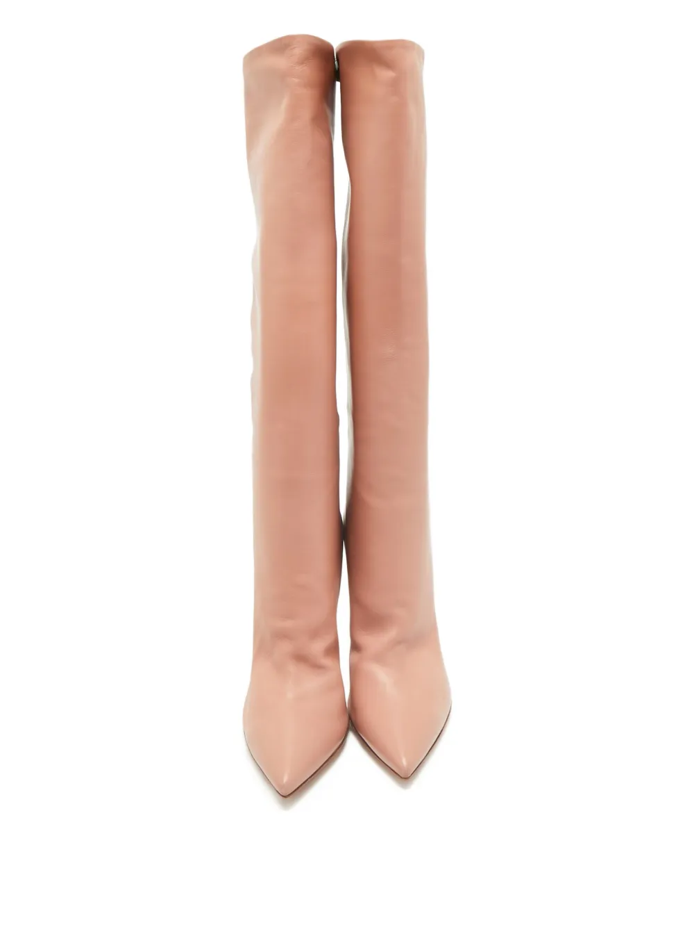 Gianvito Rossi Suzan leather boots - Roze