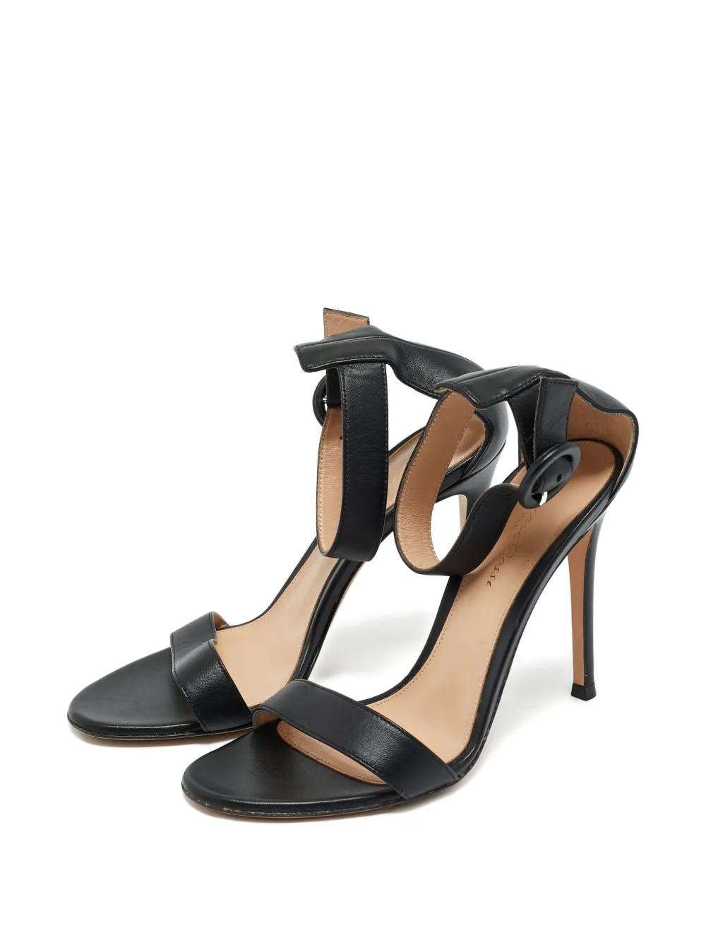 Gianvito Rossi leather sandals - Zwart