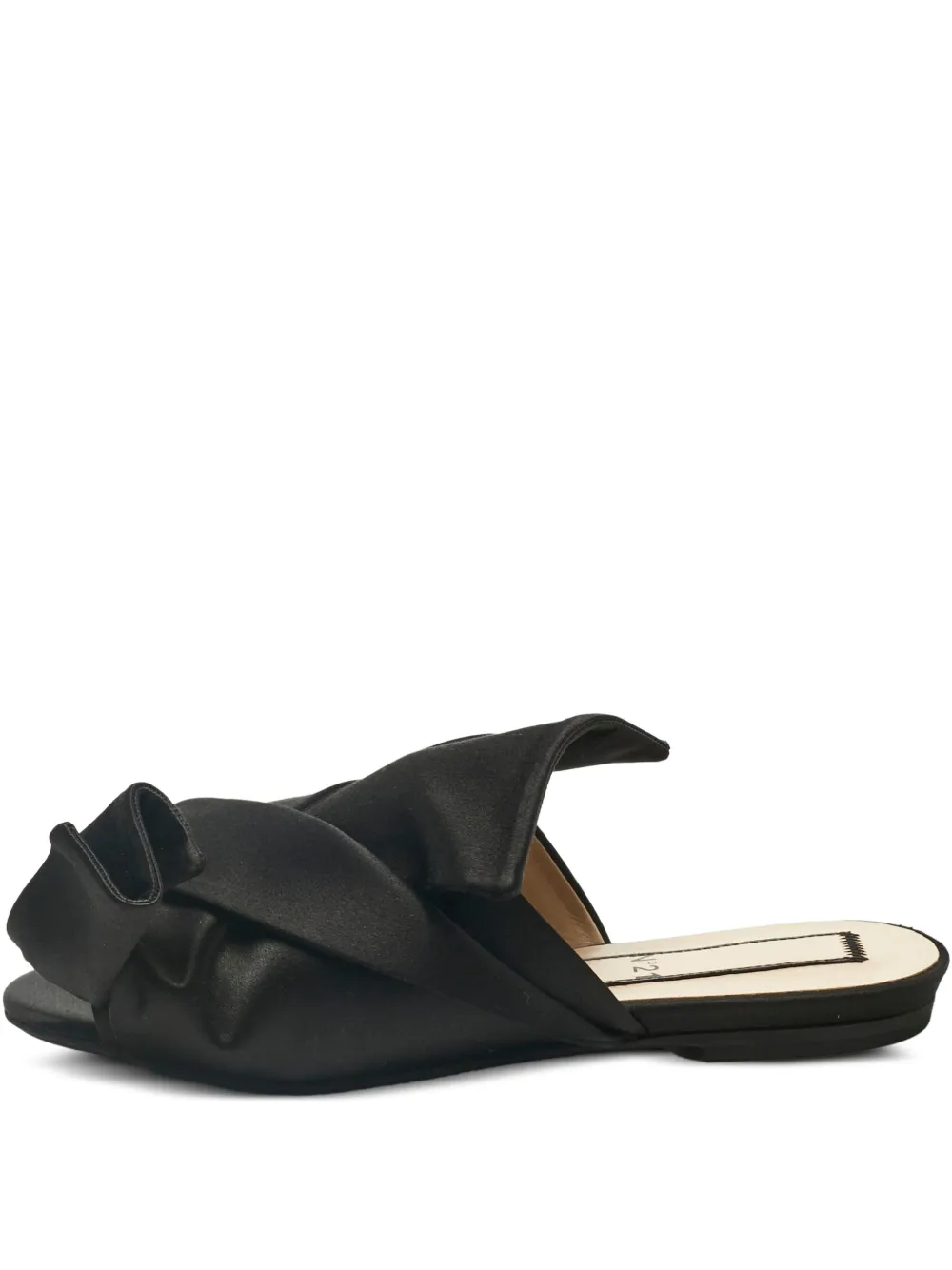 Nº21 knot detail mules | Black | Image 1