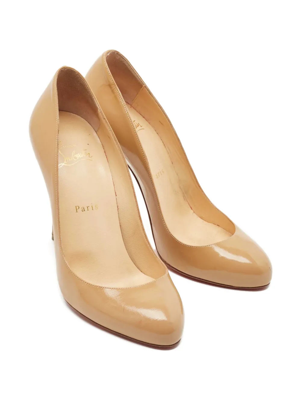 Christian Louboutin Pre-Owned New Simple leather pumps - Beige