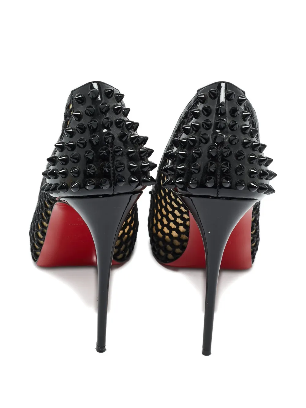 Christian Louboutin Pre-Owned mesh spike platform pumps | Image 2