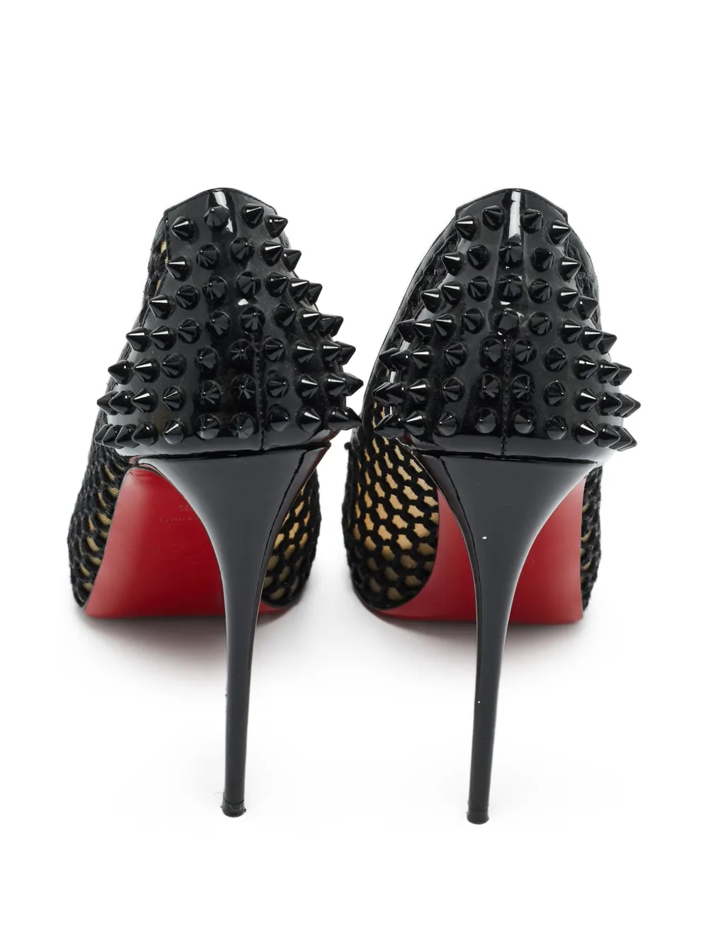 Christian Louboutin Pre-Owned mesh spike platform pumps | Image 2