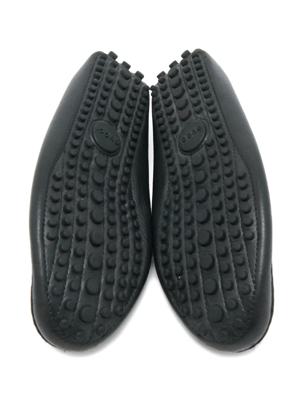 Gucci Pre-Owned Jordaan horsebit leather loafers - Zwart