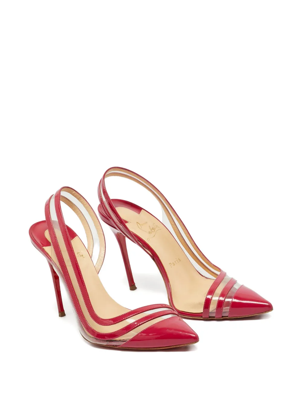 Christian Louboutin Pre-Owned leather pumps - Rood