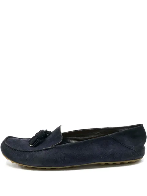 Loro Piana Pre-Owned tassel suede loafers
