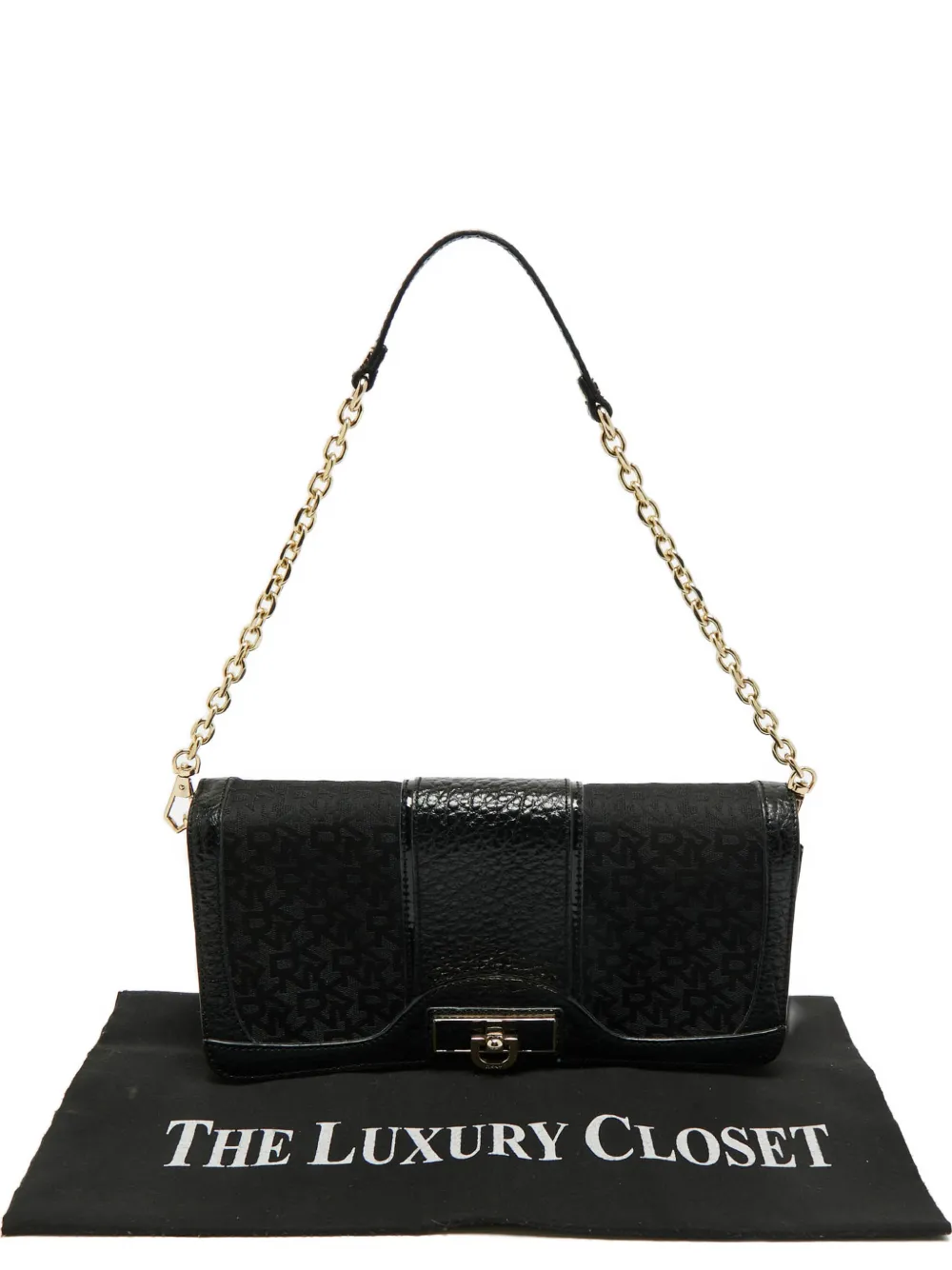 DKNY chain-strap shoulder bag - Nero