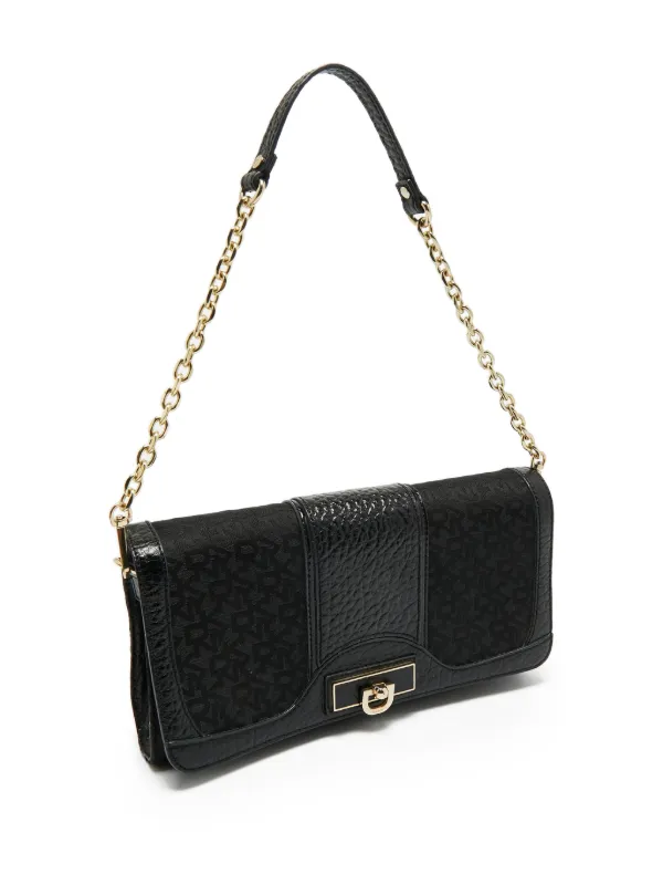 DKNY チェーンストラップ ショルダーバッグ | ブラック | FARFETCH JP