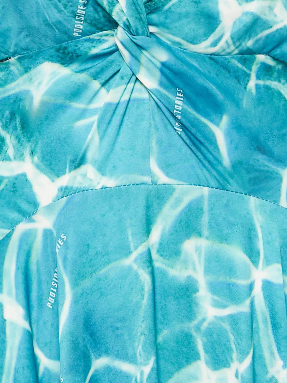 Maje asymmetric maxi dress - Blauw