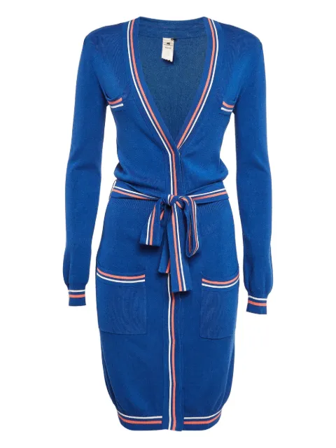 Elisabetta Franchi tie-belt knitted cardigan