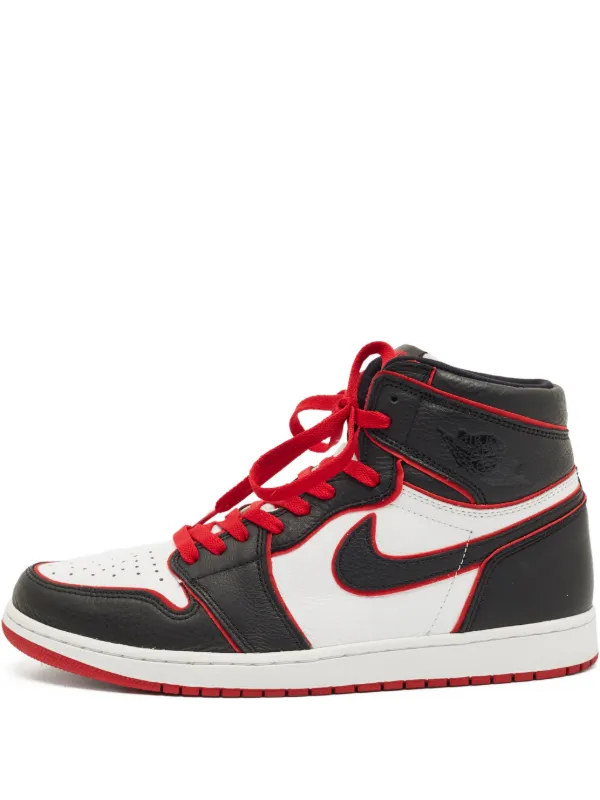 Jordan Bloodline Jordan 1s レザースニーカー | ブラック | FARFETCH JP