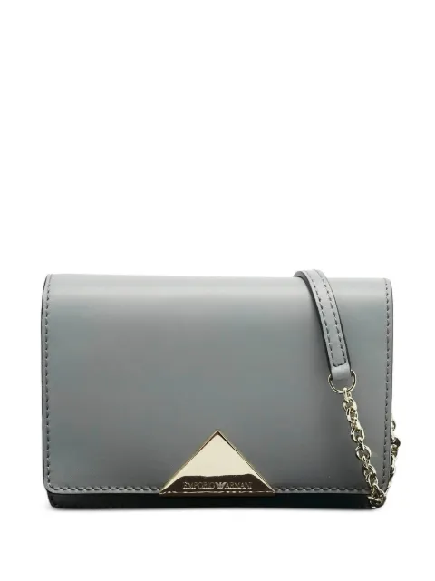 Emporio Armani Pre-Owned Astrid chain-strap leather cross body bag