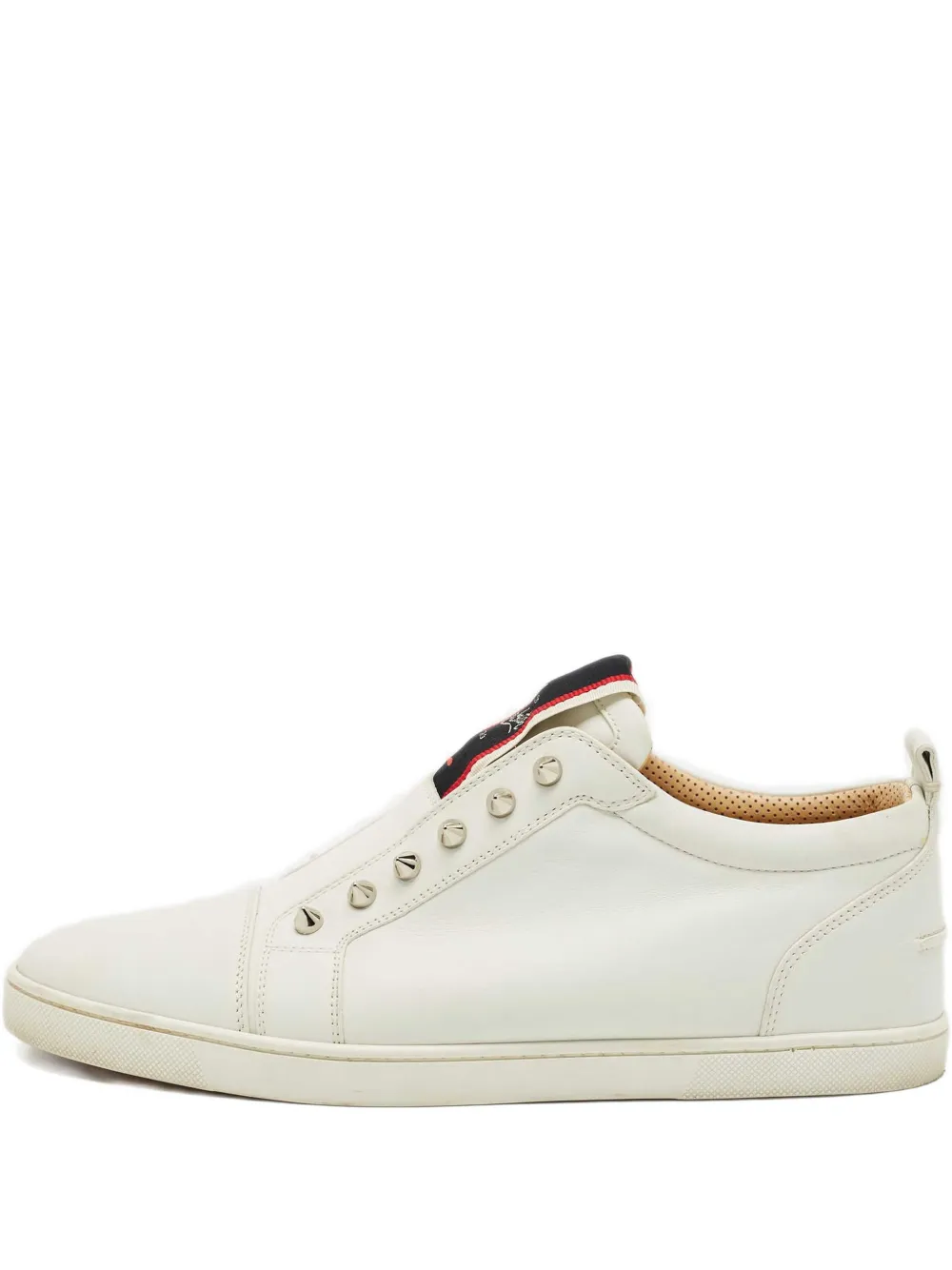 Christian Louboutin Pre-Owned F.A.V. Fique A Vontade slip-on sneakers - Weiß