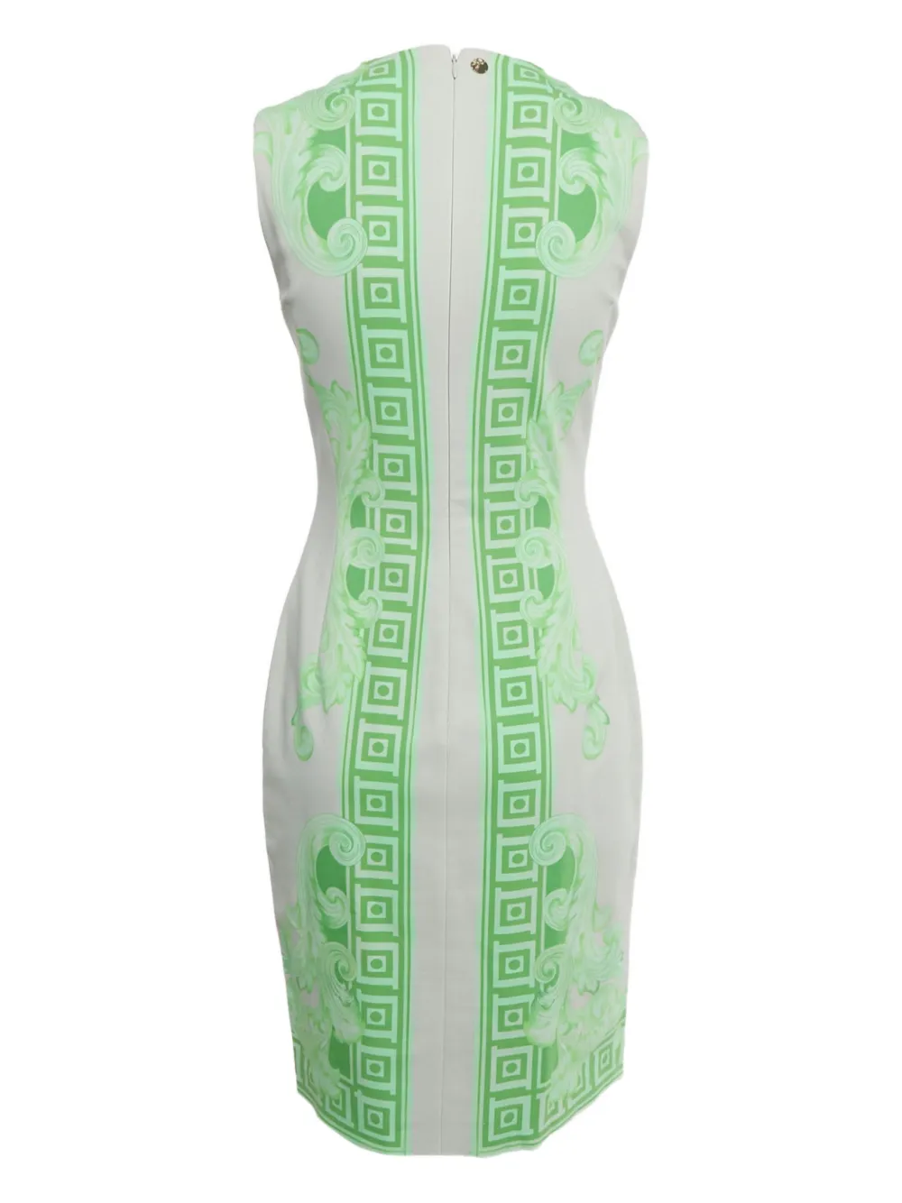 Versace Pre-Owned printed dress - Grijs
